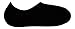 Women's Black or White Low Cut No Show Cotton Socks Plus Laundry Bag 6 Pair