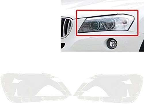 ヘッドライトレンズ 車のフロントヘッドライトヘッドライトカバーヘッドランプクリアレンズシェル