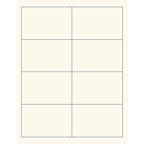 Bonbon paper printable place cards (creamy white (ivory…