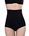 Shymay Women's Shapewear Hi-waist Full Brief Firm Control Tummy Slimming, Black, Tag size L/XL1=US size X-Large