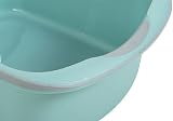 Addis Premium Soft Grip Large Rectangular Washing Up Bowl 9.5 L Sea Mist view 7