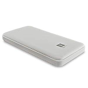 iBall 10000 mAh Powerbank (IB-10000LP), Dual USB Output, White