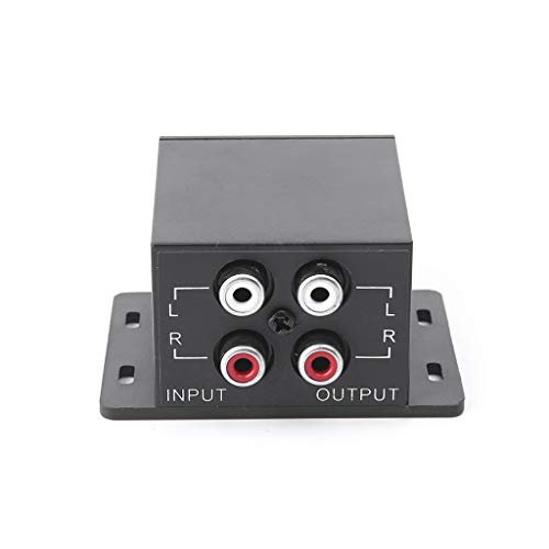 Autone Car Audio Regulator with Screws Amplifier Bass Subwoofer Stereo Equalizer Controller 4 RCA