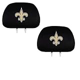 Team ProMark Official National Football League Fan Shop Authentic Headrest Cover (New Orleans Saints)