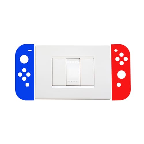 spansee Light Switch Decal Sticker, Kids Gaming Room Decor, Gaming Controller Dimmer Light Switch Wall Decal Sticker Funny,Room Accessories for Men