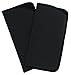 2 Pack Faux Leather Eyeglass Slip Cases In Navy Gray Black Burgundy Hunter Green