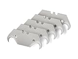 TEKTON 6922 Hook Utility Knife Blades, 5-Piece