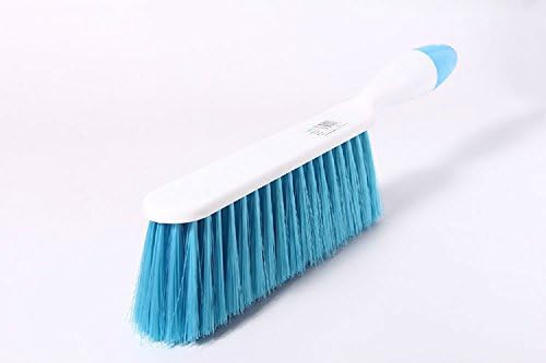 CoolHome Counter Duster Bed Sheets Debris Cleaning Brush Soft Bristle Clothes Desk Sofa Duster Small Particles Hair Remover (Blue)