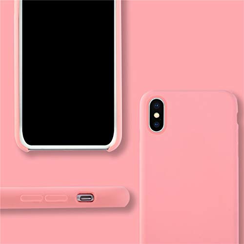 image for Yajuhoy iPhone X Case 2017(ONLY),Liquid Silicone Gel Rubber Slim Fit S