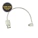 Exinoz Micro USB Cable Designed for Fire TV, Chromecast, Roku for Clutter Free Solution. Short 8 Inch Micro USB Cable
