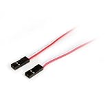 StarTech IDC2PIN18 18in Internal 2 pin IDC Motherboard Header Cable - HDD LED Cable F/F