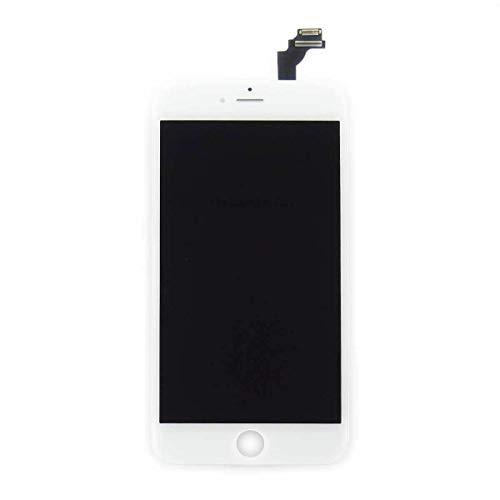 Refurbished 100% Original LCD Display + Touch Screen Assembly with Frame for iPhone 6 White 4.7" with Tools