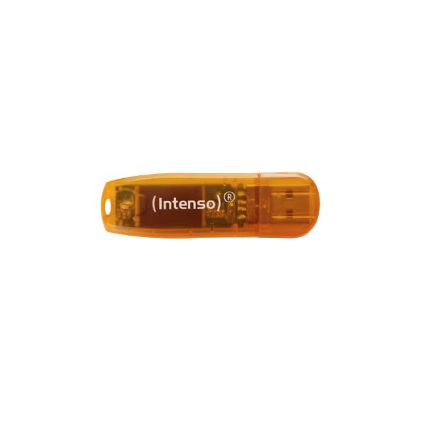 Intenso Rainbow Line 64 GB USB-Stick USB 2.0 Orange