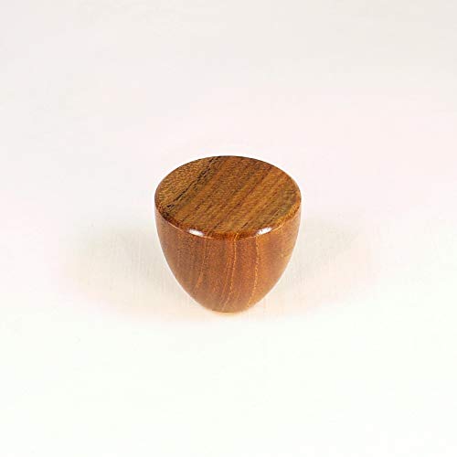 Lamp Finial, Teak, Cup Pattern 3