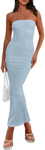 strapless bodycon dress amazon Amazon.com: Mini Bodycon Dresses for Women Sexy Tube Tops Sleeveless Strapless Backless Slim Fit Sexy Semi Formal Dress for Party Black : Clothing, Shoes & Jewelry