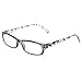 Kerecsen 5 Pairs Fashion Ladies Reading Glasses Spring Hinge Pattern Design Readers