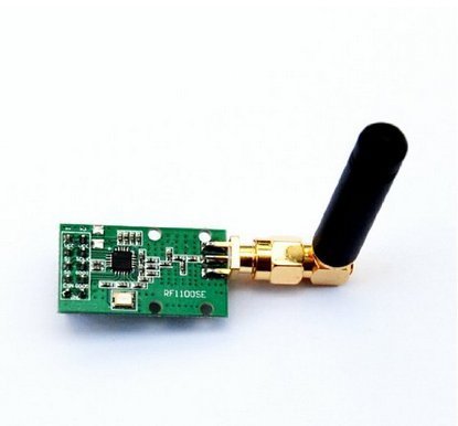 2pcs Wireless RF Transceiver Module 433Mhz CC1101 CC1100 RF1100SE Antenna