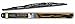 Valeo 60011 600 Series Windshield Wiper Blade, 11