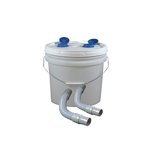 Complete Disposable dental Plaster Trap 3.5 (3 1/2 gal) with hoses - Compatible to buffalo