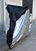 KLOUD City Silver & Black 190T Nylon Waterproof Bike/Bicycle Cover (Size: M)
