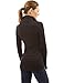 PattyBoutik Women Zip Pocket Tunic (Black Small)