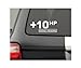 BERRYZILLA Add 10 HP Decal Adds Horsepower Car JDM Funny Vinyl Sticker