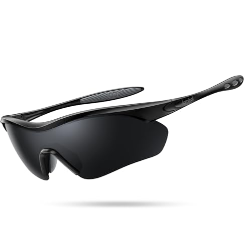 Lamicall 22g Polarizados Lentes para Correr - UV400 Protección, TR90 Marco, Lentes Deportivos Hombre Mujer, Gafas de Sol para correr, Ciclismo, Pesca Golf Manejar