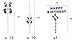 Chris.W 65Pcs Panda Birthday Party Supplies, Animal Themed Party Favors, Includes Banner, Straws, Plates, Cups, Cupcake Toppers, Tablecloth and Napkins