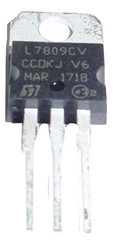 STMicroelectronics L7809CV L7809 Positive Voltage Regulator ICS Output 9v TO-220 5 Pieces