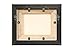 Illusions Floater Canvas Frame For Mounting Finished Canvas Artwork, Paintings And Provides A Floating Display - [Black and Black - 16x20]