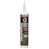 Dap 08781 10.8-Ounce Clear Silicon Plus Premium Silicone Rubber Sealant