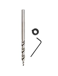 ocgig 3 8" (9.5 mm) Twist   Broca escalonada HSS con tope de profundidad cuello para Kreg   Bolsillo Agujero Jig Master System