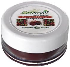 Greenviv Natural Lip Balm, Strawberry & Beetroot, 5gm