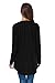 XINAO Women Open-Front Longline Model Cardigan (XL, Black)