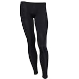 YiZYiF Men's Sports Fitness Pants Long Johns Leggings Compression Trousers