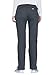 Cherokee Women Scrubs Pant Workwear Core Stretch Mid Rise Straight Leg Drawstring WW130, XL, Pewter