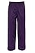 Mountain Warehouse Pakka Kids Waterproof Rain Pants -for Boys & Girls Purple Kids 11-12 Yrs (142-154 cm)