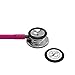 3M Littmann Classic III Monitoring Stethoscope, Mirror - Finish Chestpiece, Raspberry Tube, Smoke Stem and Headset, 27 inch, 5862