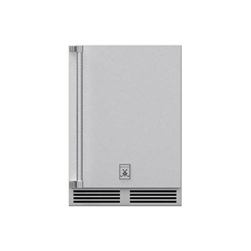 Click Here to See More Images Hestan 24-inch 5.2 Cu. Ft. Right Hinge Outdoor Rated Compact Refrigerator - Grsr24