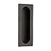 Baldwin BR7013001 Solid Brass Flush Pull from the Reserve Collection, Pack Of 2
