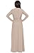 KOH KOH Sleeve Modest Flowy Summer Sexy Gown Cocktail