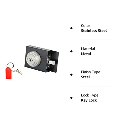 Gate Lock Boxes Deadbolt Gate Lock Weldable Steel Lock Box on