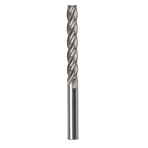 EnPoint Solid Carbide Spiral Multi-Helix Square Bottom 4-Flute End Mill 1/8" 3.175mm Shank 1/8&