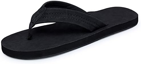 Dilken Men's Flip Flops Indoor and Outdoor Sandals Classical Slippers