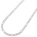 Authentic Solid Sterling Silver 3mm Figaro Link .925 ITProLux Necklace Chain 16