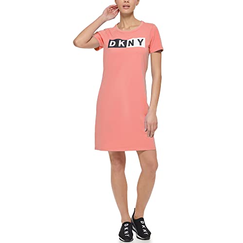 DKNY Women's Sport Logo Essential T-Shirt Dress - Choose SZ/color | eBay