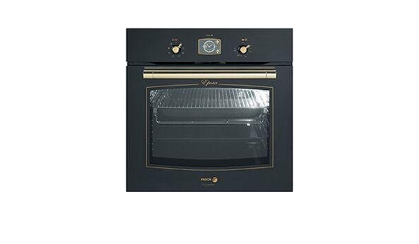 Fagor 5H-185 N Epoca - Horno (Horno eléctrico, 51 L, 50/250, Negro,  Giratorio, 2,6 W) : Amazon.es: Hogar y cocina