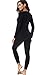 HieasyFit Women’s Mid-Weight Cotton Thermal Underwear 2pc Winter Base Layer Setthumb 4