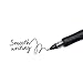 BIC Z4CV11-BK Roller Glide Deco Roller Pen, Black, 12-Count