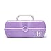 Caboodles Pretty in Petite Purple Marble Vintage Case, 1 Pound